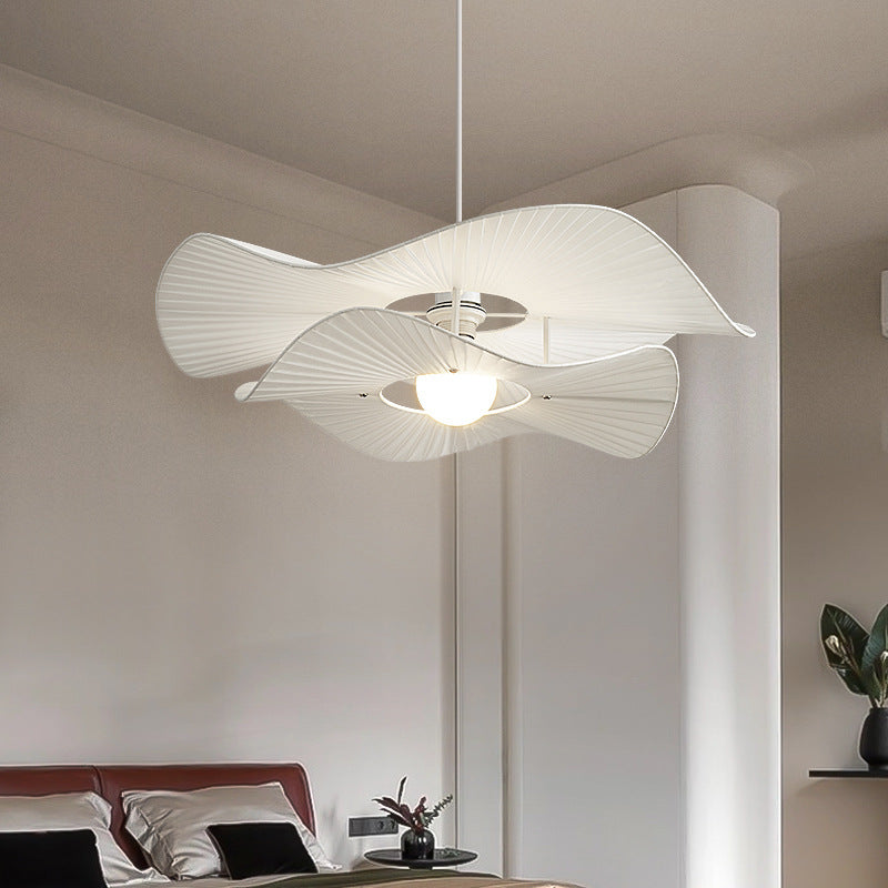 Ritta Moderno LED Lámpara Colgante Metal Tejido Salón