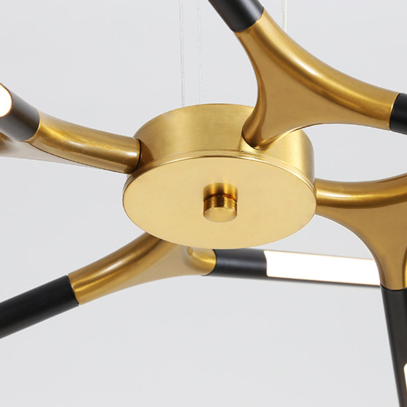 Arisha Creativo Metal Acrílico Acrílico Lámparas de Araña Salón Dormitorio