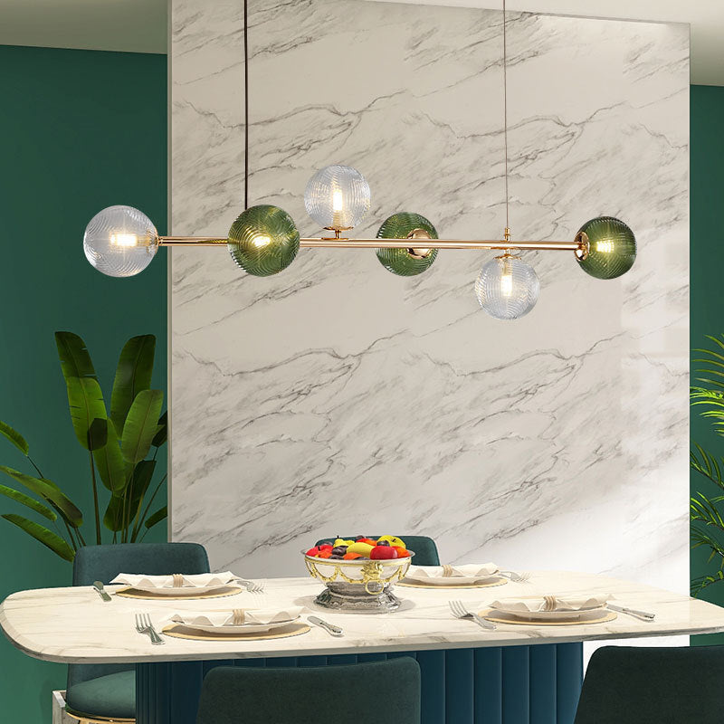 Valentina Moderna LED Lámpara Colgante Metal/Vidrio Salón/Comedor