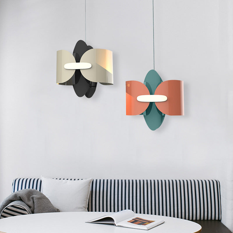Valentina Moderna Mariposa Lámpara Colgante Metal Salón