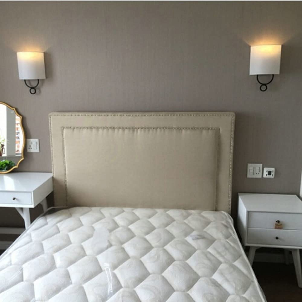Silva Moderno Cilíndrico Metal Tejido Interior Aplique Dormitorio