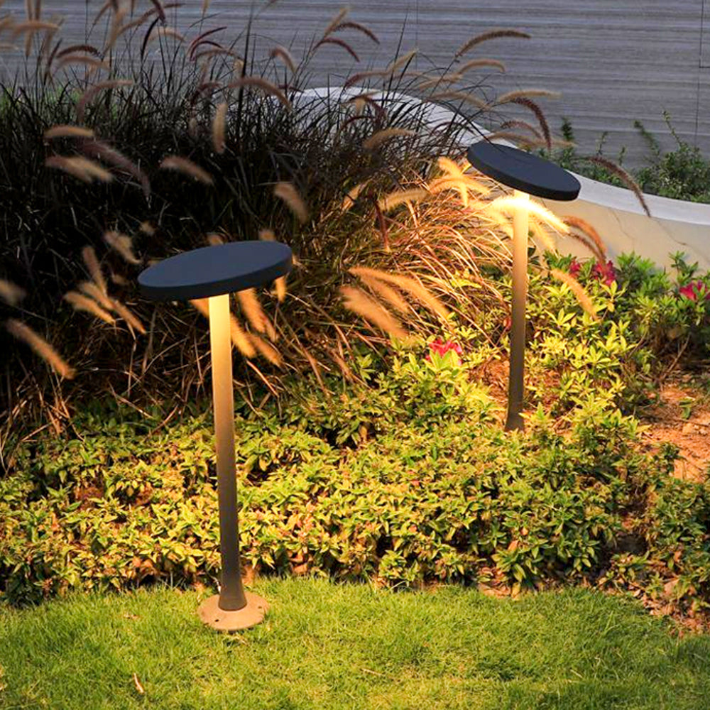 Ray Moderna Lámpara de Pie Exterior Metal Acrílico Patio