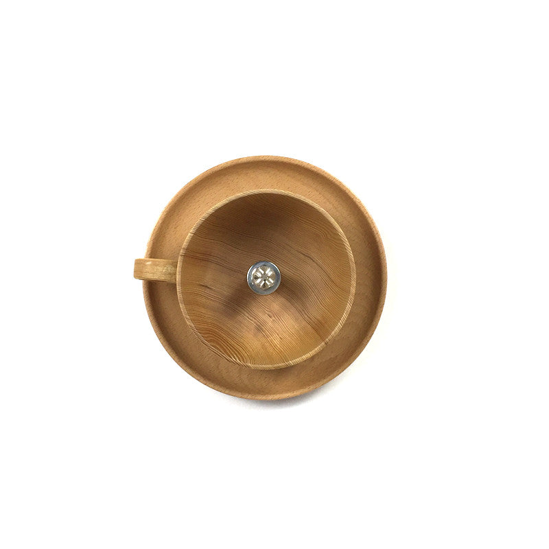 Arisha Modern Madera Taza Plafón Lámpara de Techo Dormitorio