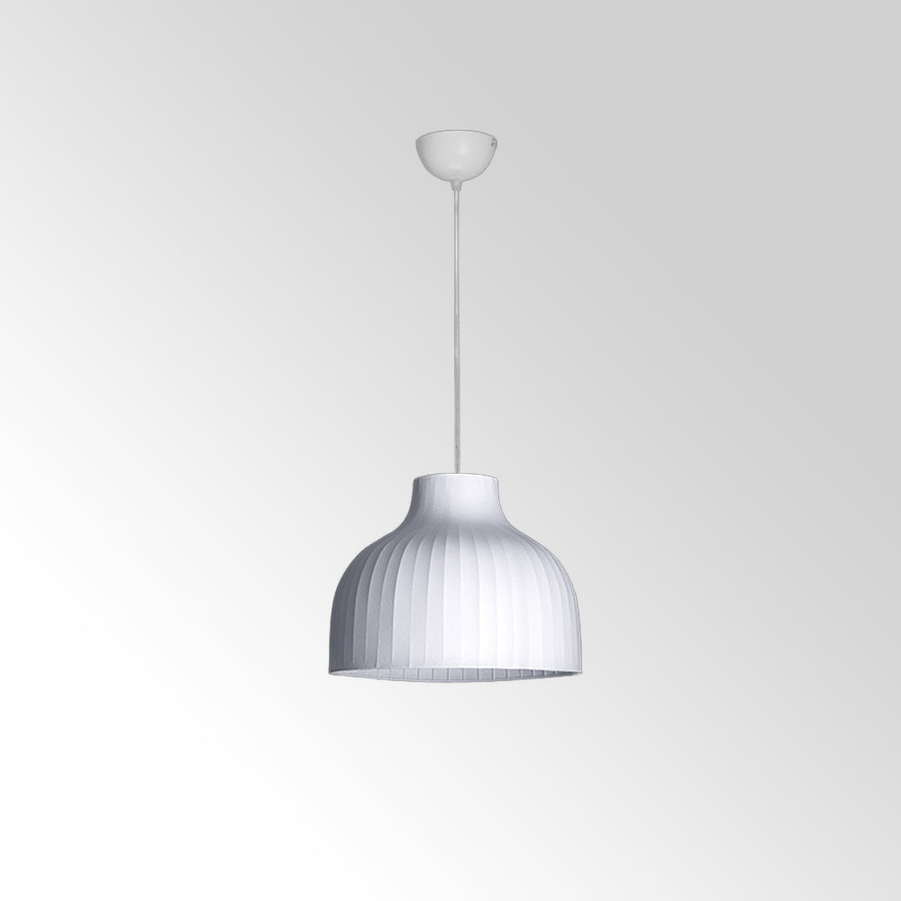 Ritta Moderna Minimalista Metal/Tela Lámpara Colgante Blanca