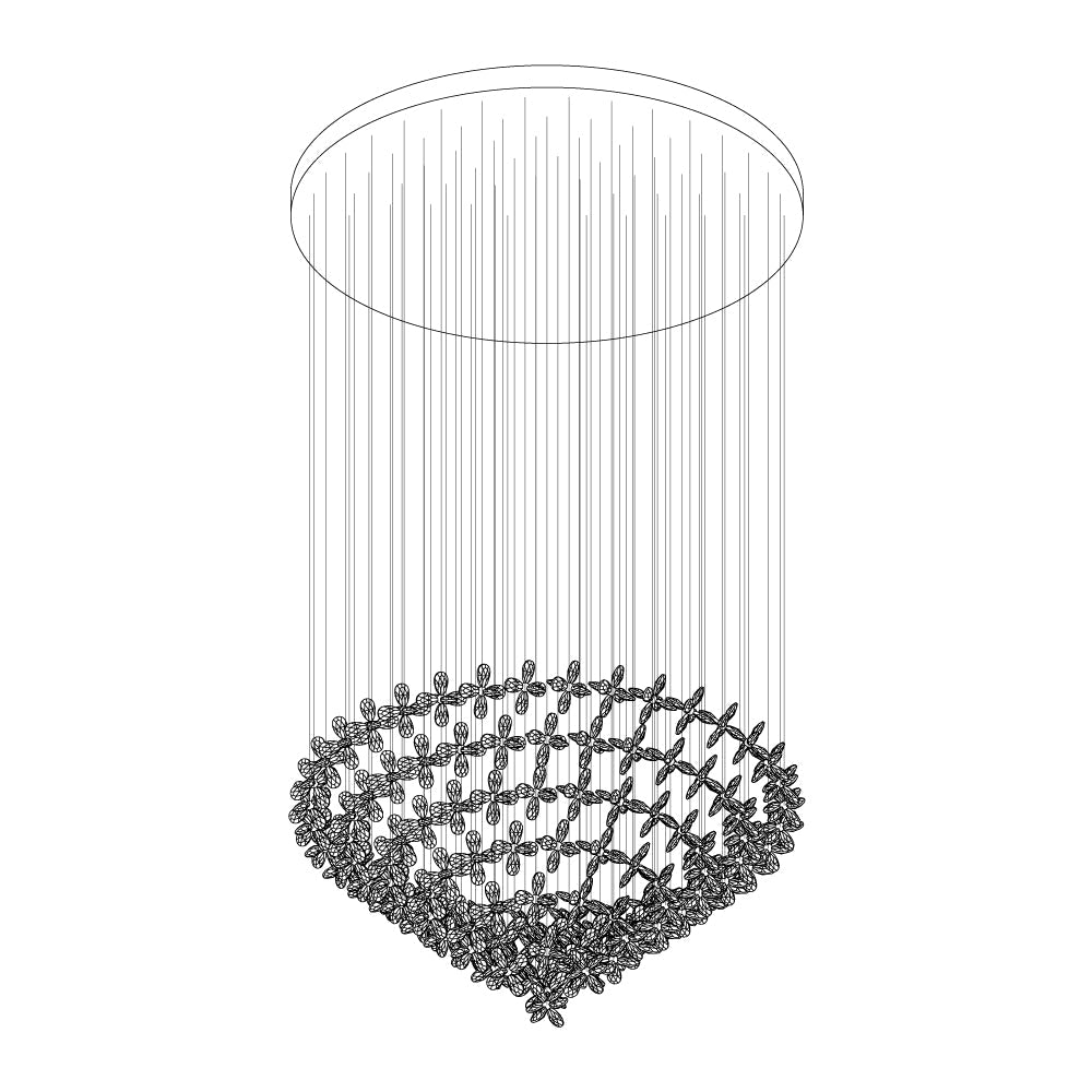 Floating Butterfly Chandelier - Letslighting