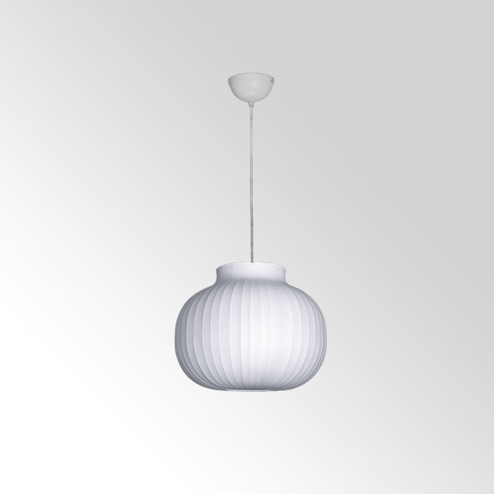 Ritta Moderna Minimalista Metal/Tela Lámpara Colgante Blanca