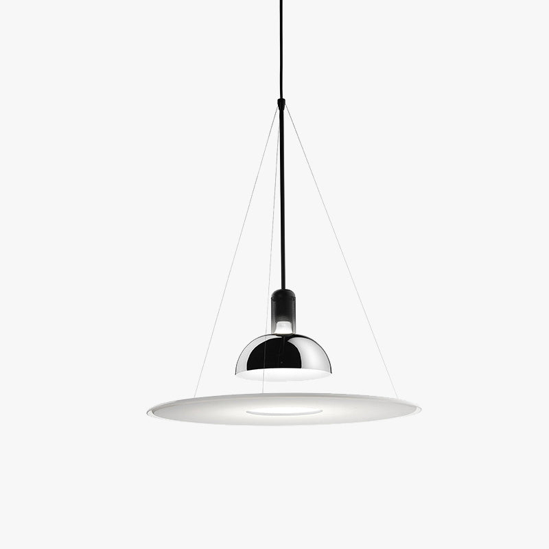 Levi Minimalista Nórdica Metal/Acrílico Lámpara Colgante Croma/Negra/Roja/Dorada