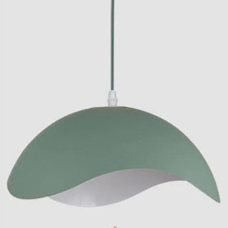 Valentina Decorativa Metal Minimalista Lámpara Colgante Madera