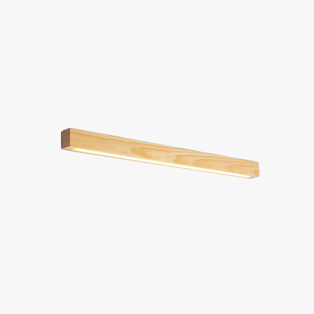 Muto Lámpara de Pared Lineal de Madera