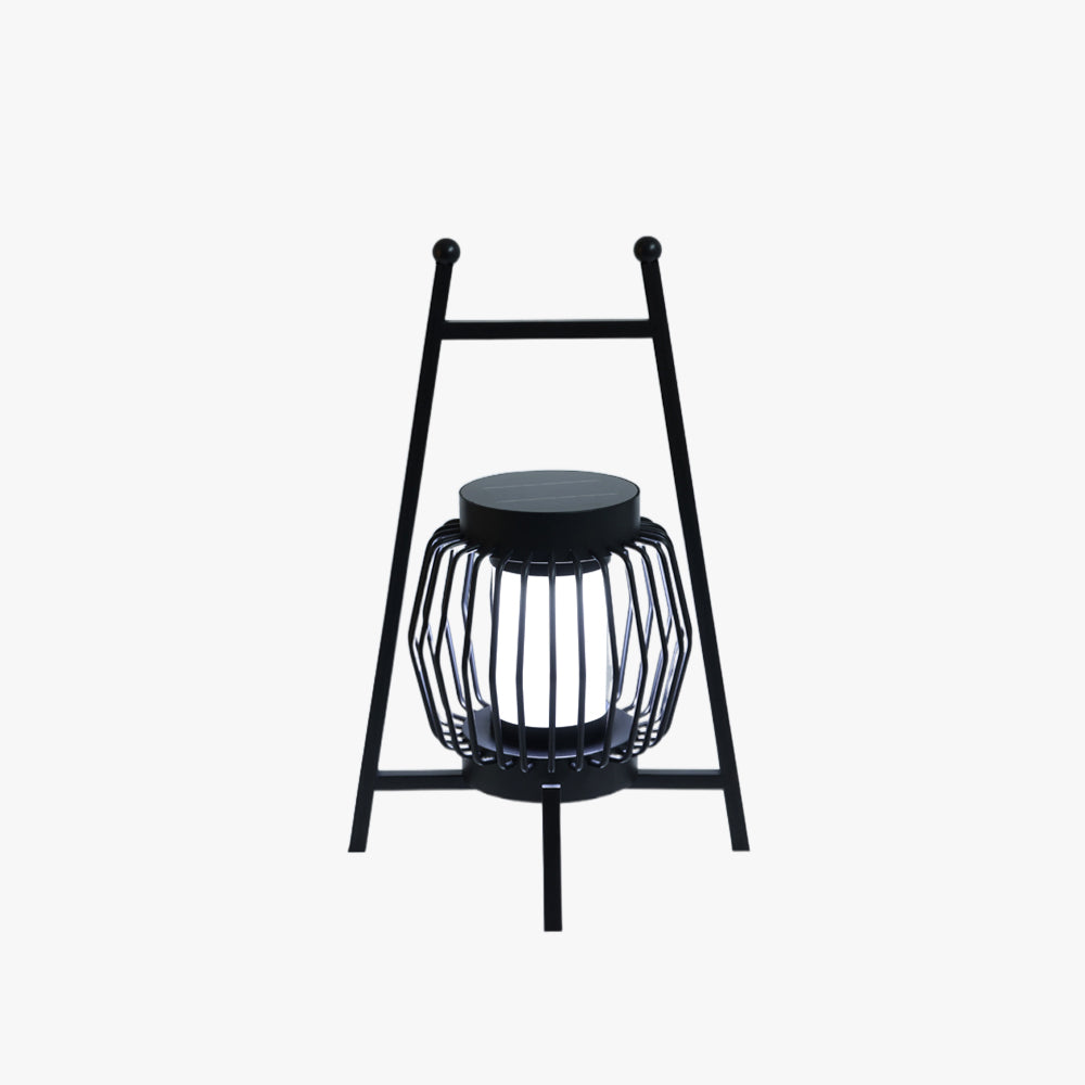Ray Moderna Redonda Metal Lámpara Exterior Patio