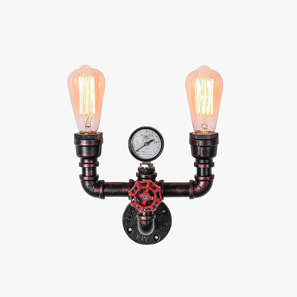 Silva Industrial LED Metal Aplique de Pared Cooper
