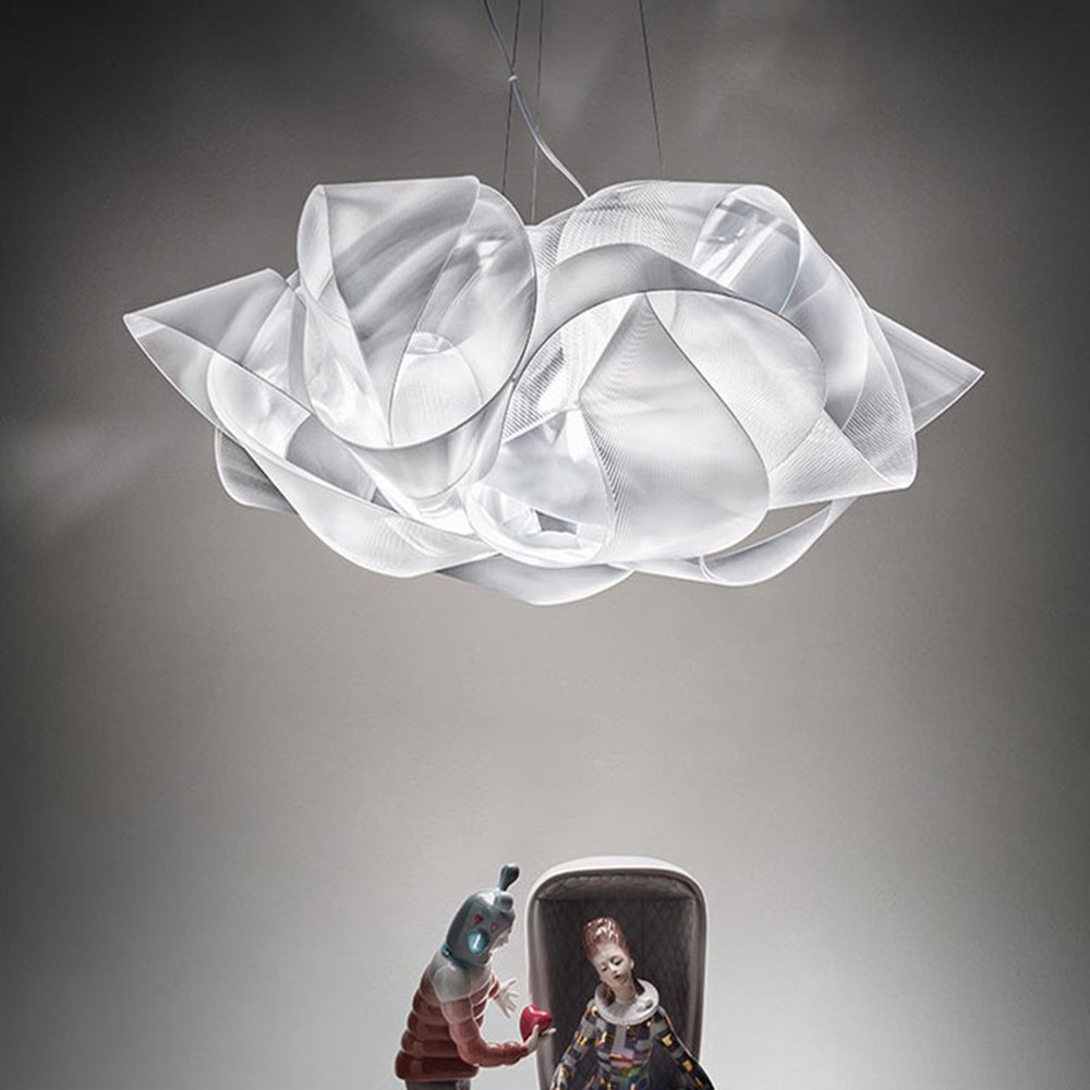 Arisha Moderna Diseño Nubes Transparente Lámpara Colgante