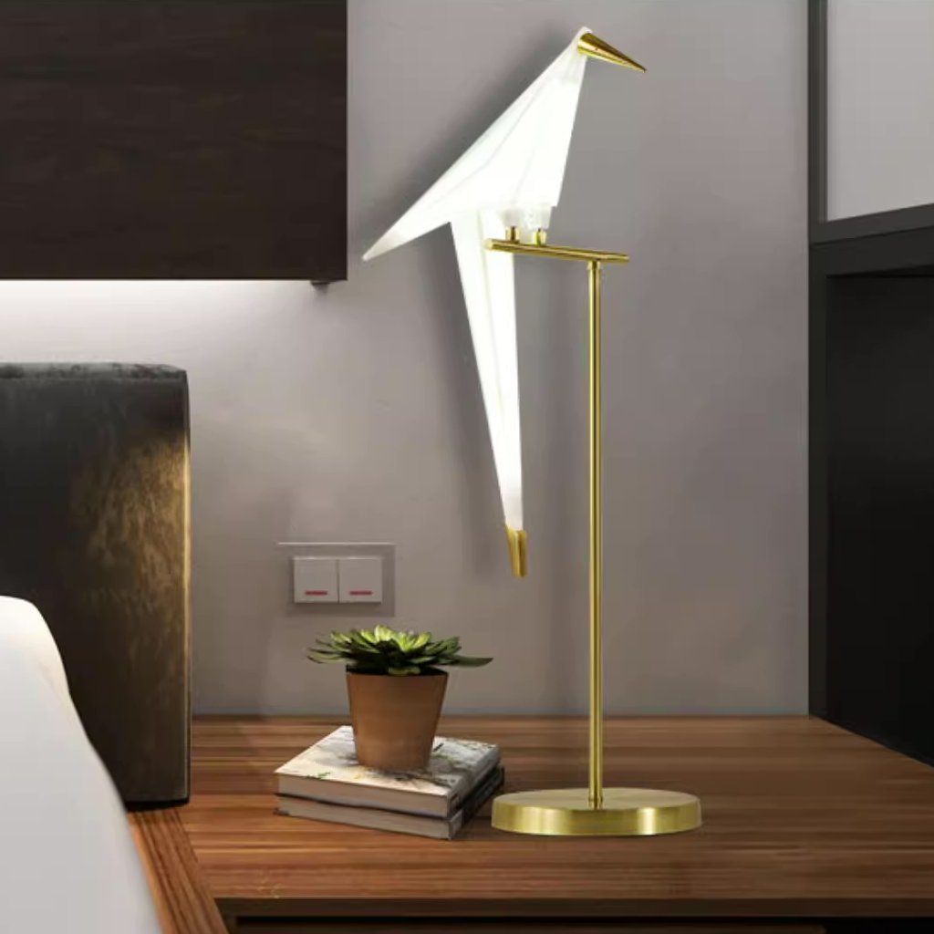 Clifford Moderna Geométrico Metal/Acrílico LED Lámpara de Pie Blanca