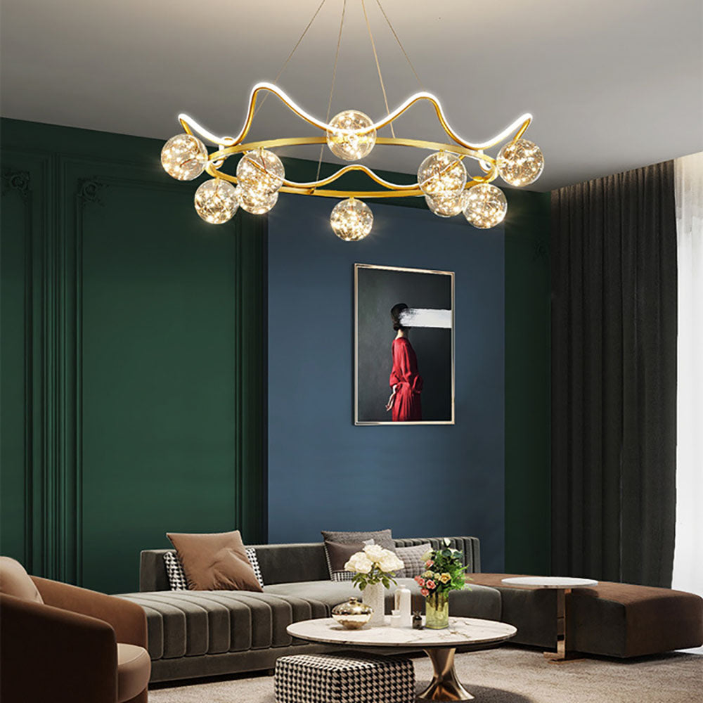 Arisha Nórdico Inusual Estrella Lámpara Colgante Metal Salón/Comedor
