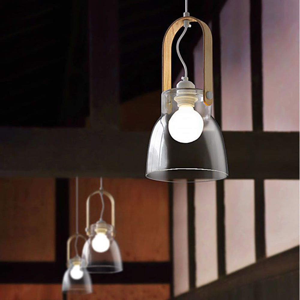 Valentina Moderna Minimalista Metal Lámpara Colgante Transparente