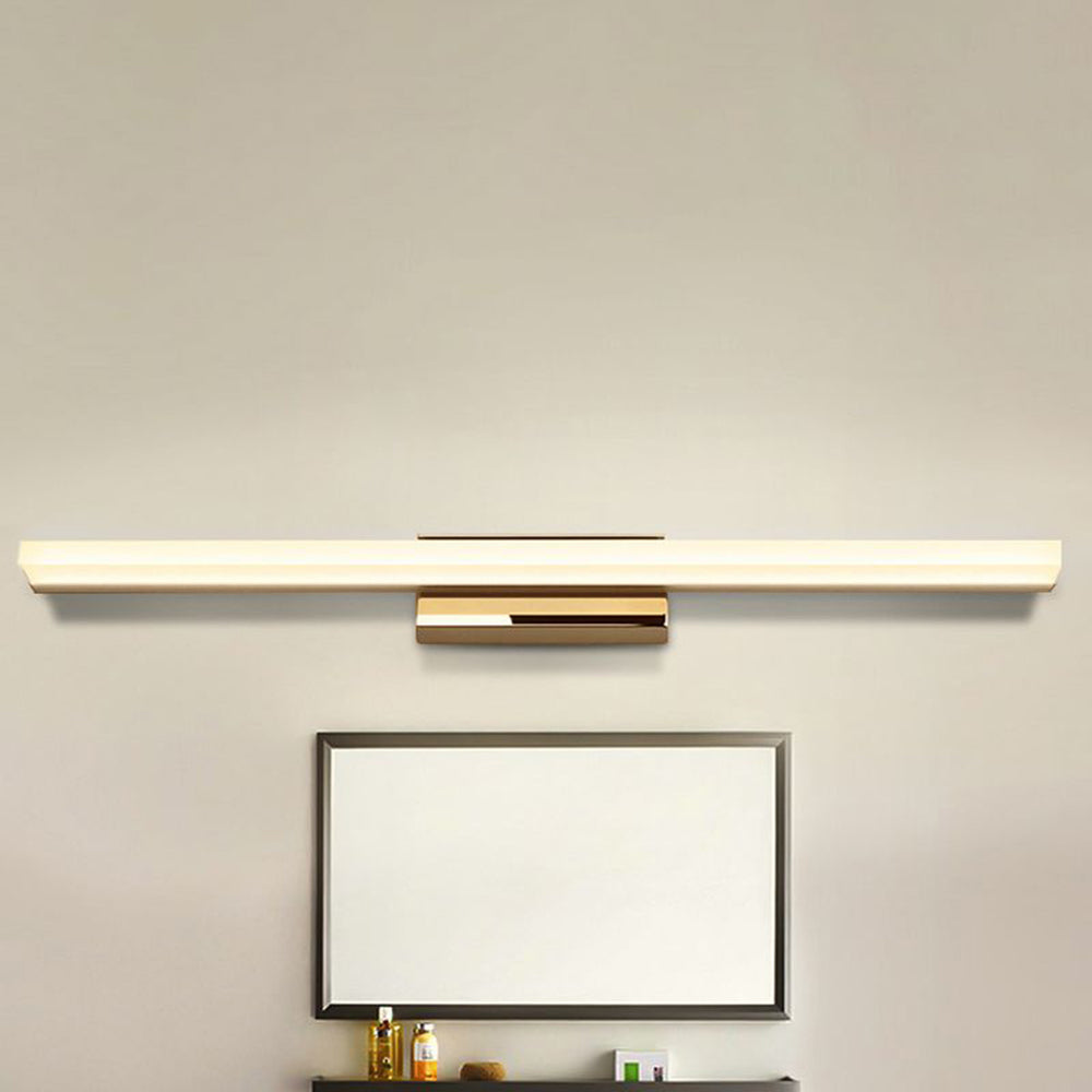 Arisha Moderno Mininalista Lineal Metal Aplique de Pared Negro/Cromo