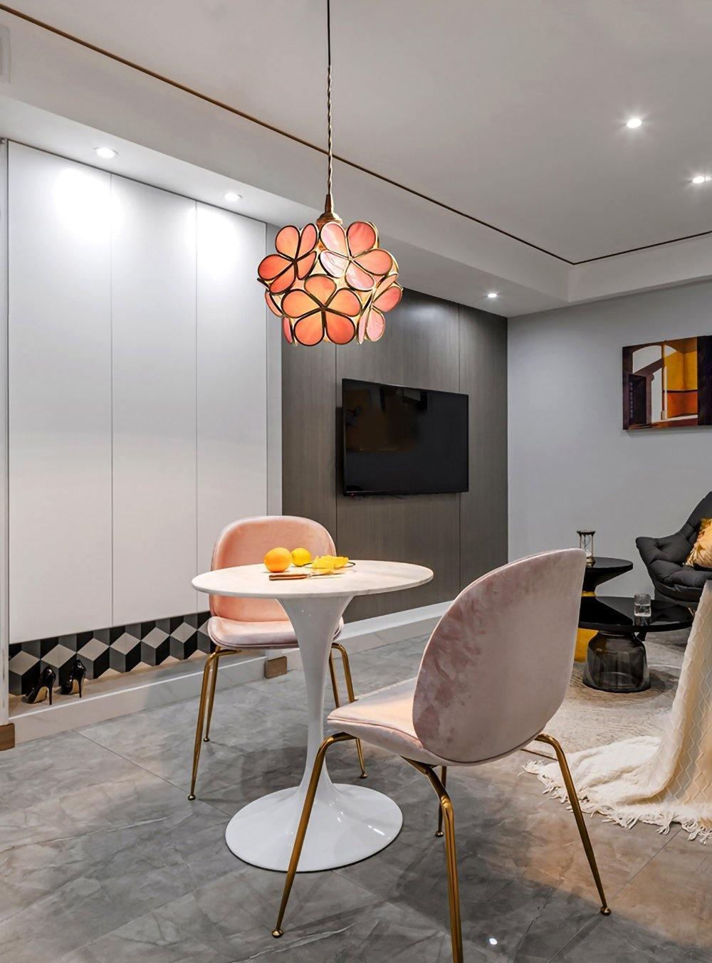 Glass Petal Pendant Light - Letslighting