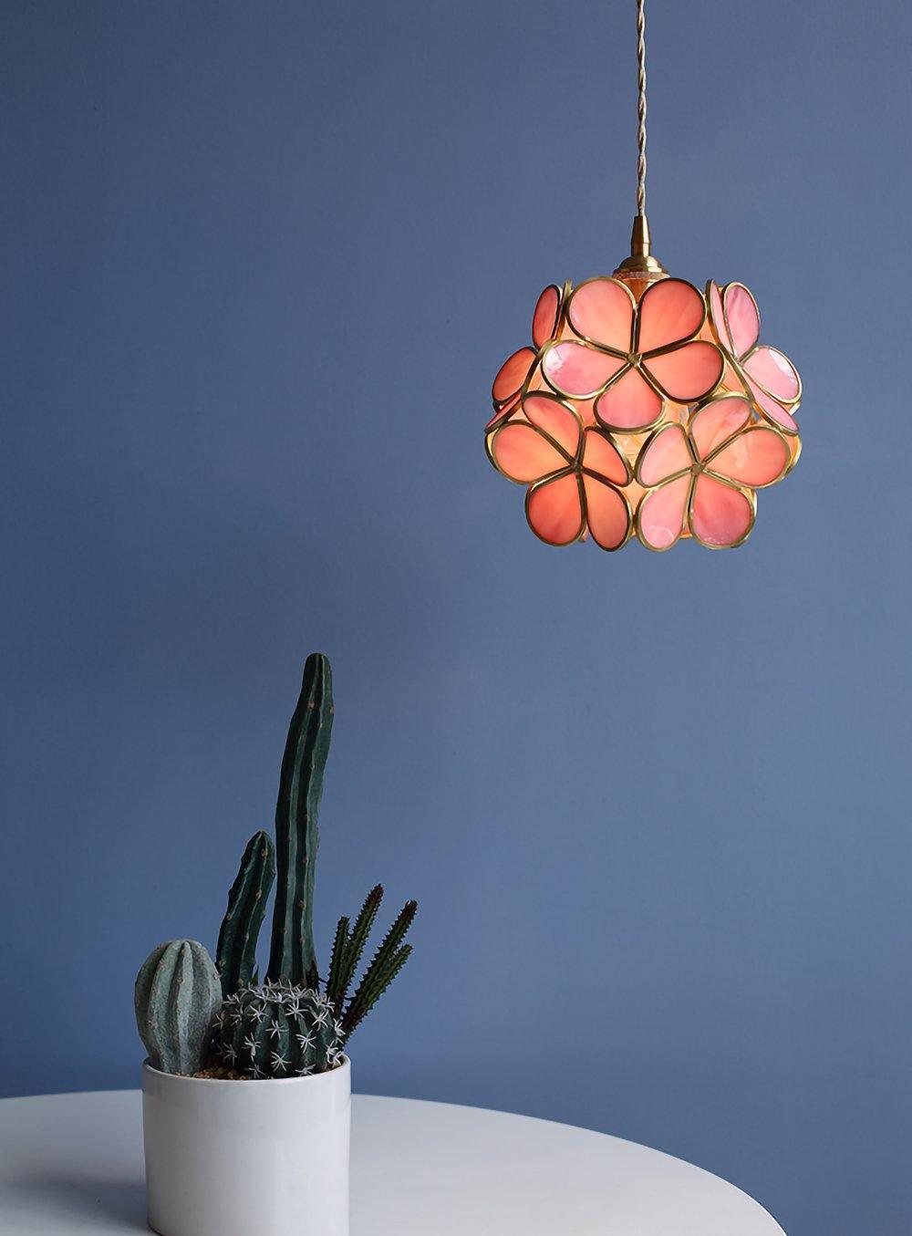 Glass Petal Pendant Light - Letslighting