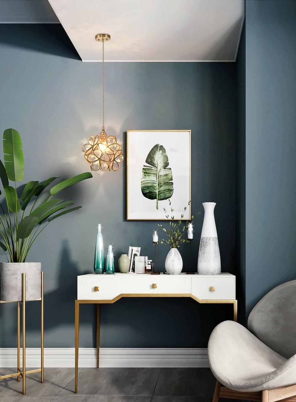 Glass Petal Pendant Light - Letslighting