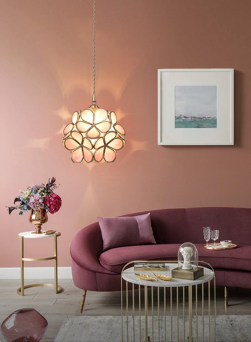 Glass Petal Pendant Light - Letslighting