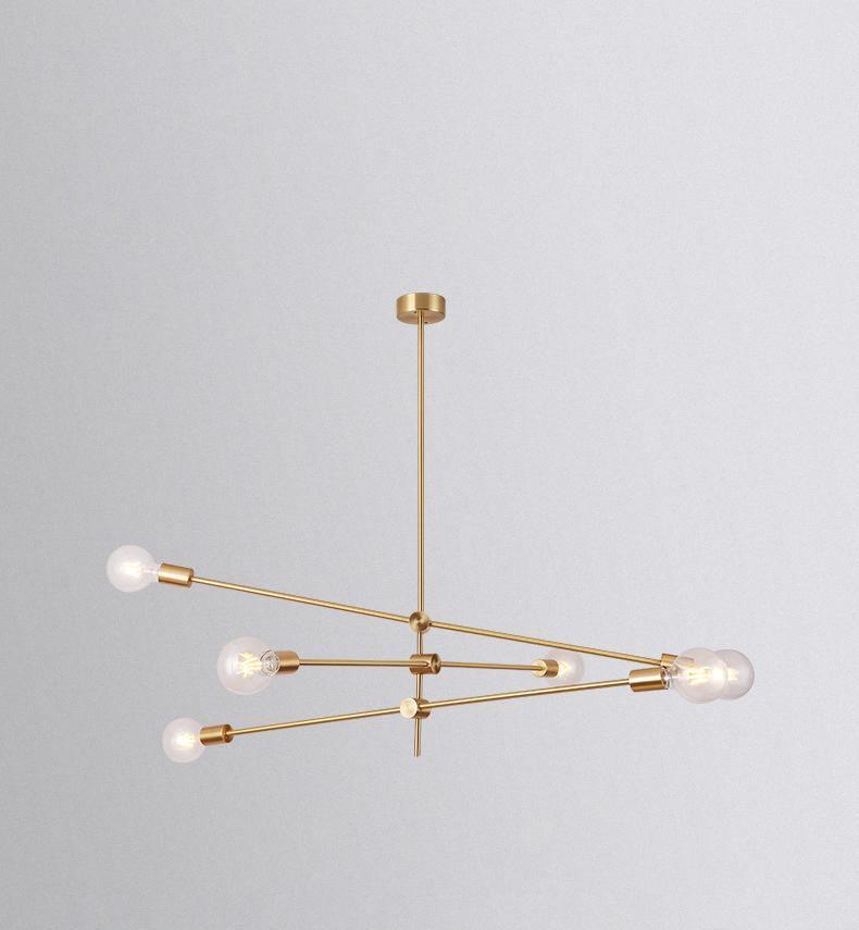 Edward Modern Metal Chandelier - Letslighting