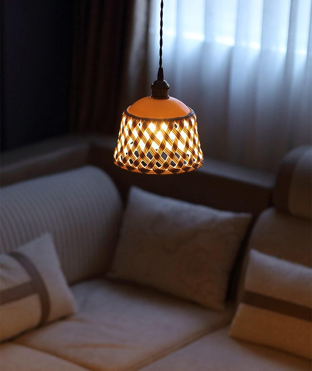 Openwork Ceramic Pendant Lamp - Letslighting