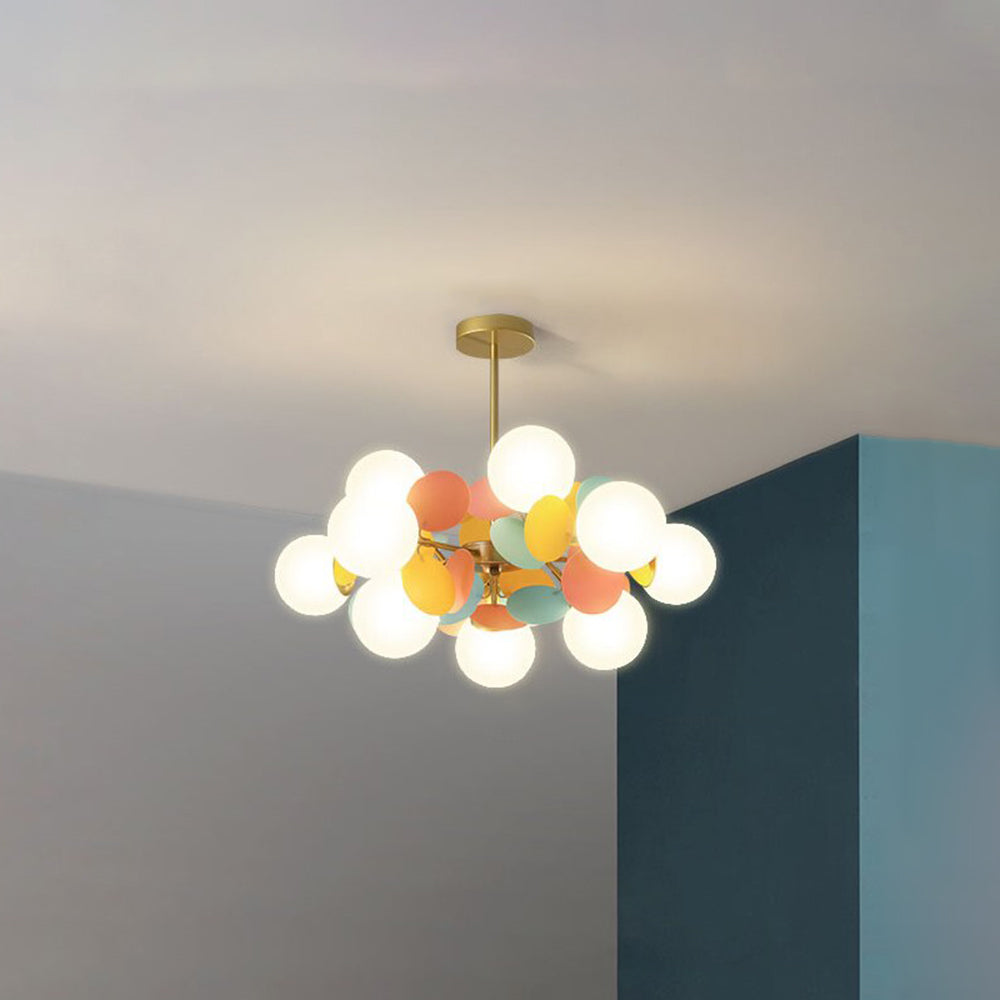 Valentina Moderno Geométrico Metal/Acrílico Lámpara Colgante