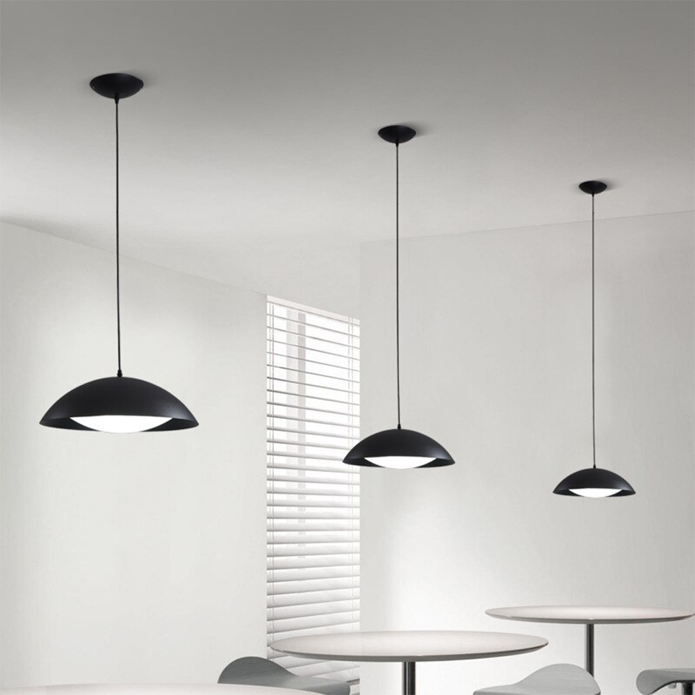 Valentina Moderno Minimalista Lámpara Colgante Metal Comedor
