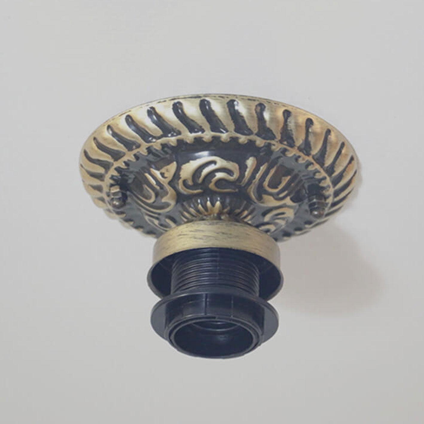 Tiffany Vintage LED Plafón Metal/Vidrio Salón/Dormitorio/Comedor