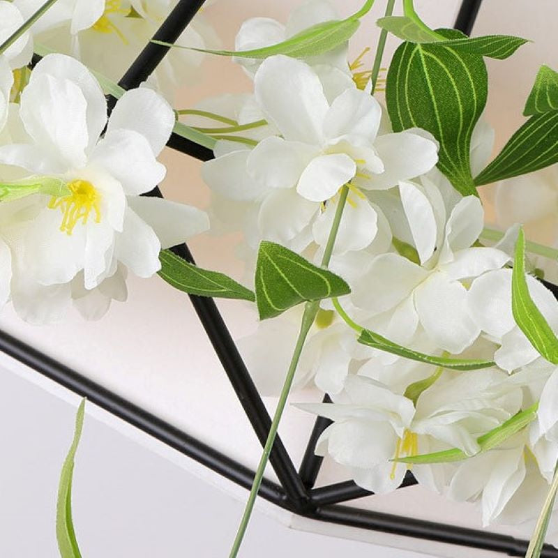 Arisha Moderno Flores LED Lámpara Colgante Metal Salón