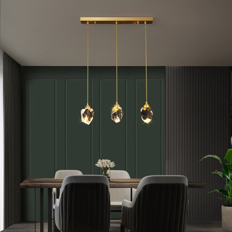 Kristy Diseño Lámpara Colgante Metal/Cristal Salón/ Dormitorio