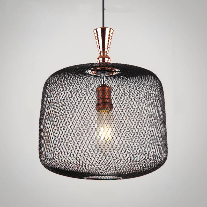 Arisha Diseñador Lámpara Colgante Metal Negro Salón/Dormitorio