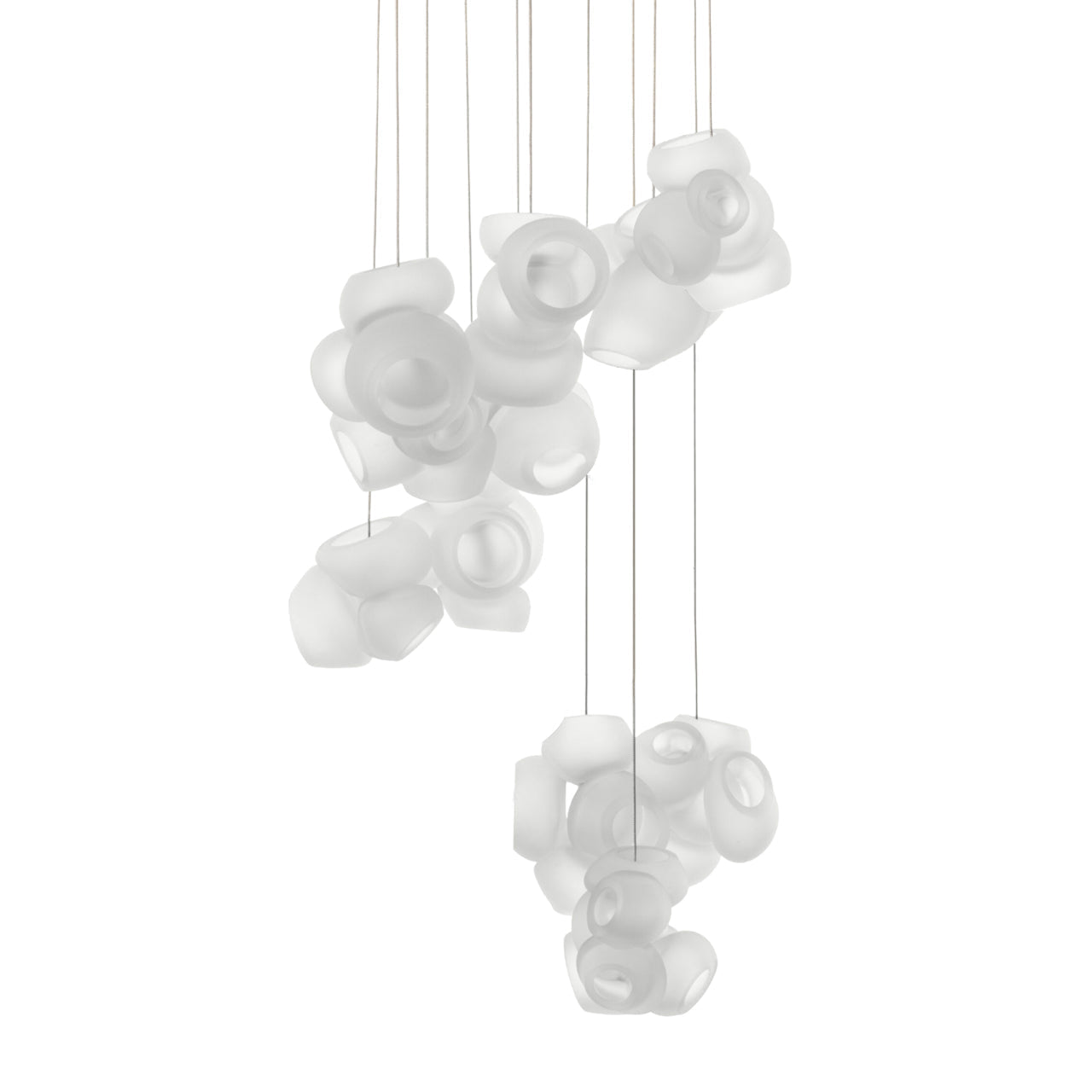 Ushaor Individual Creativity Glass Pendant Light - Lamp Copper