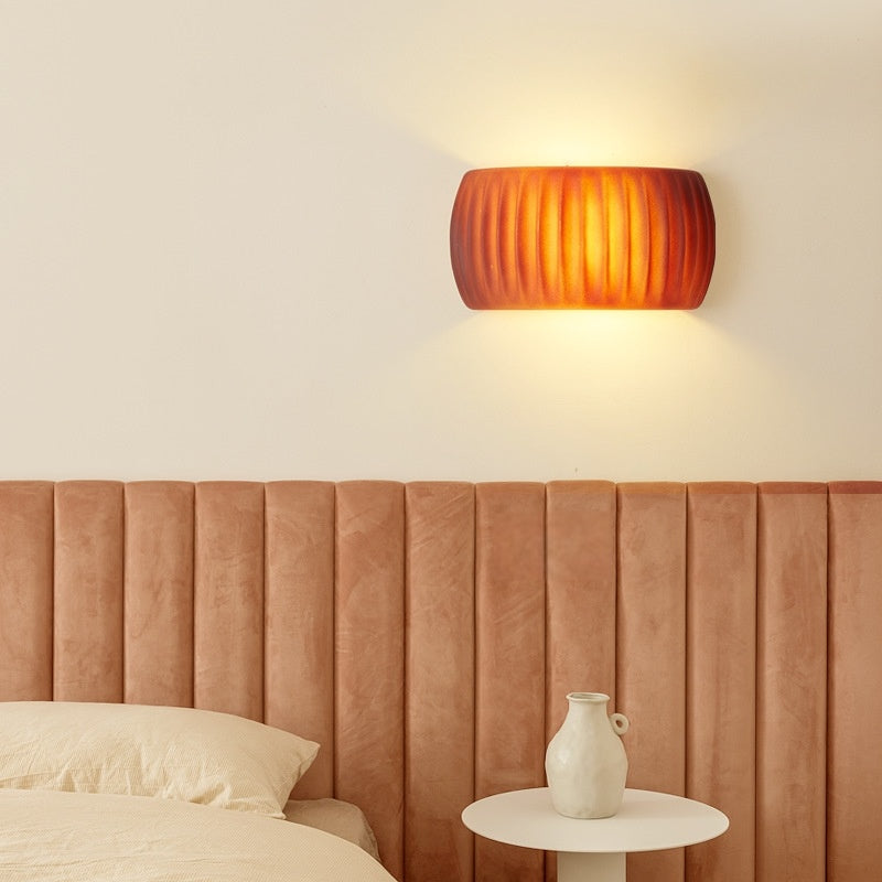 Valentina Minimalista LED Aplique de Pared Metal Resina Estudio