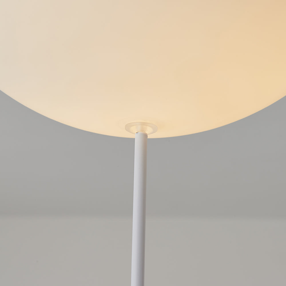 Aria Moderna Globo Acrílico LED Lámpara de Techo Blanca/Azul