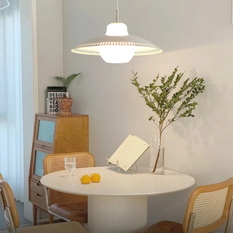 Arisha Nórdica Moderna LED Lámpara Colgante Metal Vidrio Comedor Cocina Bar