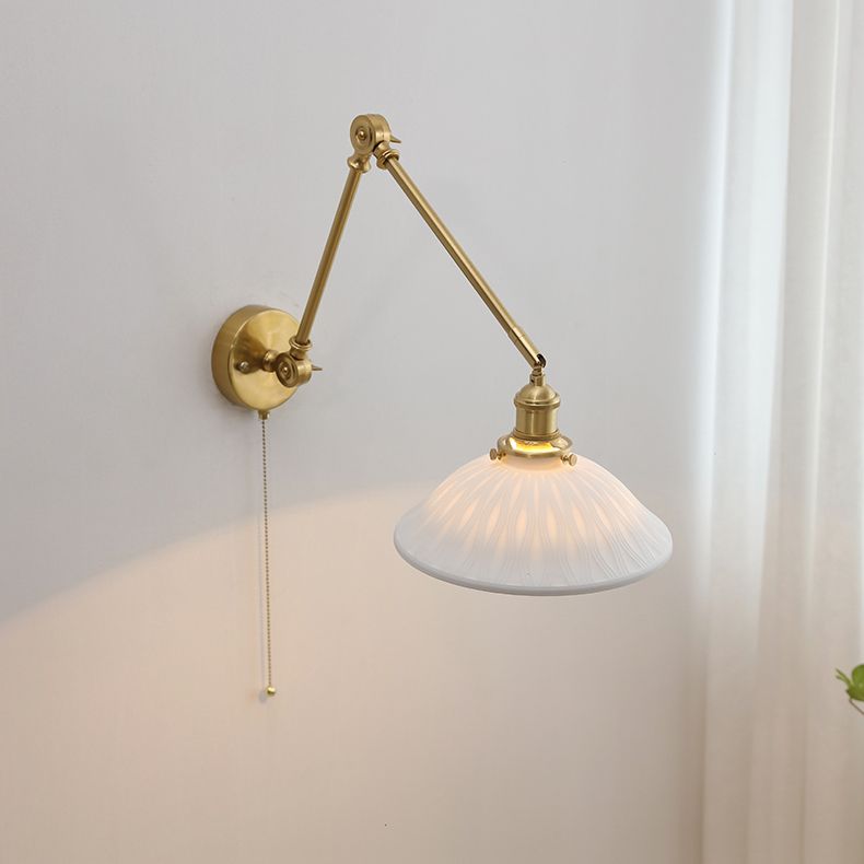 Arisha Lámpara de Pared Moderna Tipo Tambor Ajustable