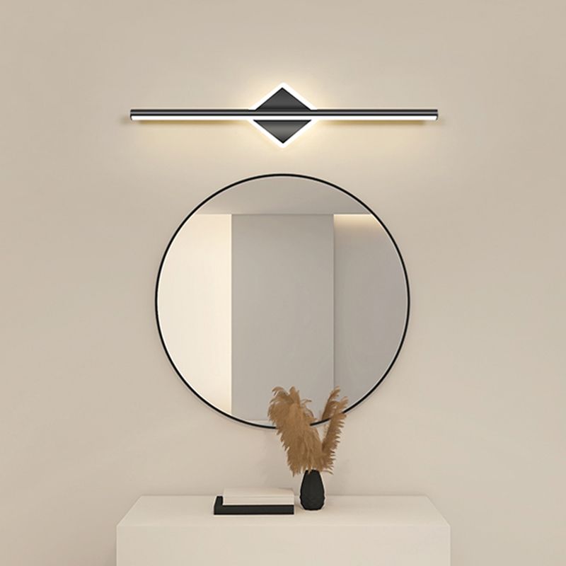 Arisha Moderno Geométrico Metal Aplique de Pared Dorado/Negro/Blanco