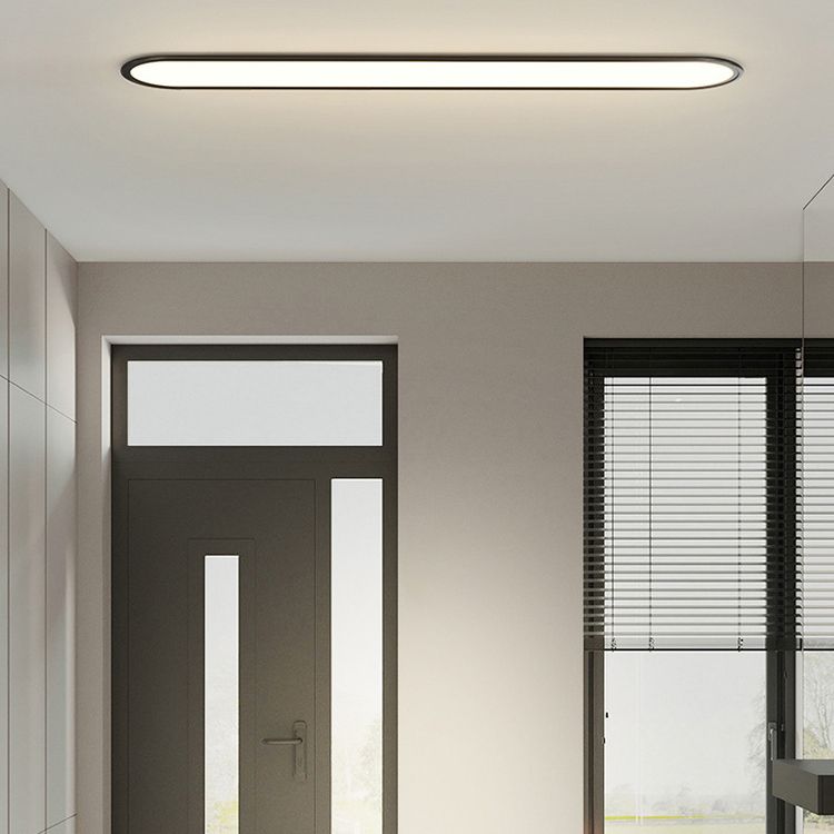 Arisha Lámpara de Techo Flush Mount Oval Minimalista