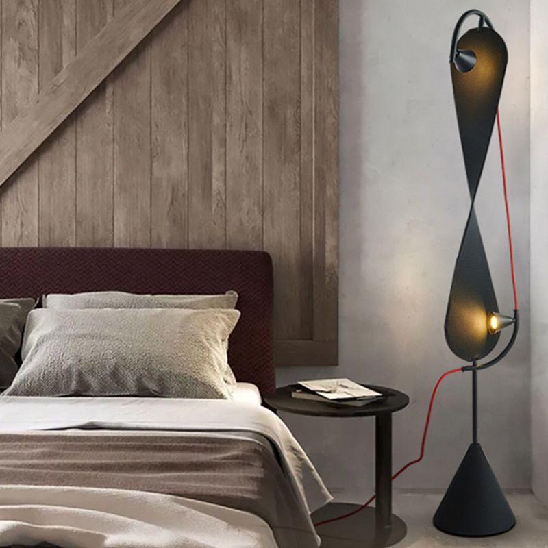 Mira Moderno Minimalista Geométrico Metal Suelo Lámpara