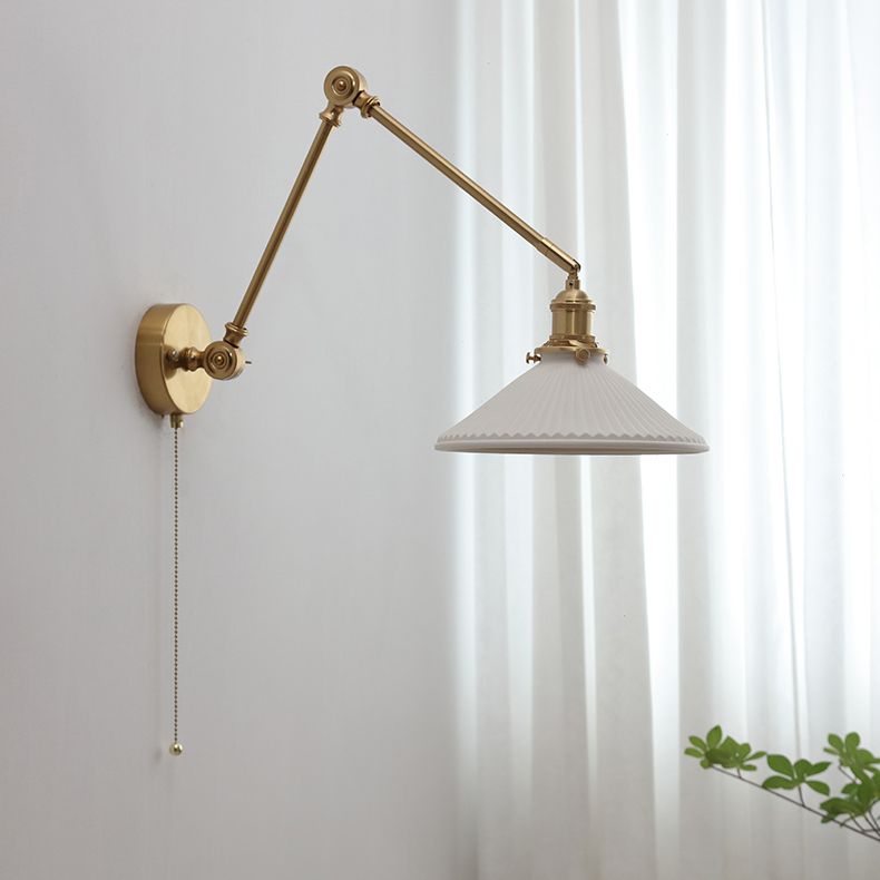 Arisha Lámpara de Pared Moderna Tipo Tambor Ajustable