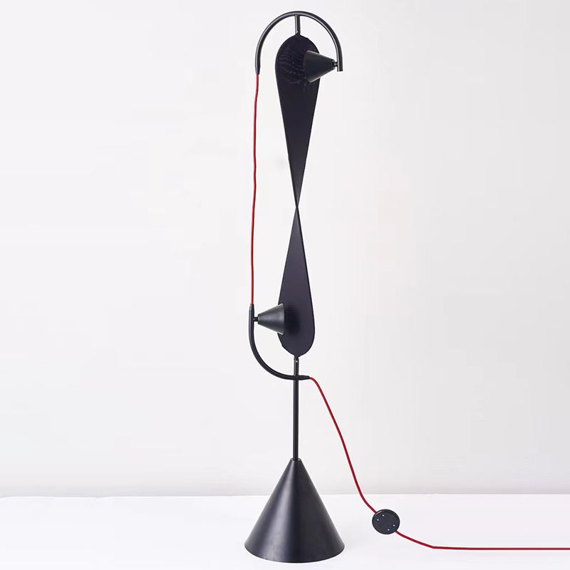 Mira Moderno Minimalista Geométrico Metal Suelo Lámpara