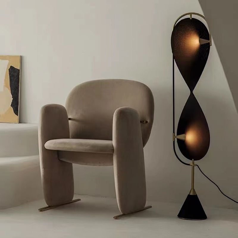 Mira Moderno Minimalista Geométrico Metal Suelo Lámpara