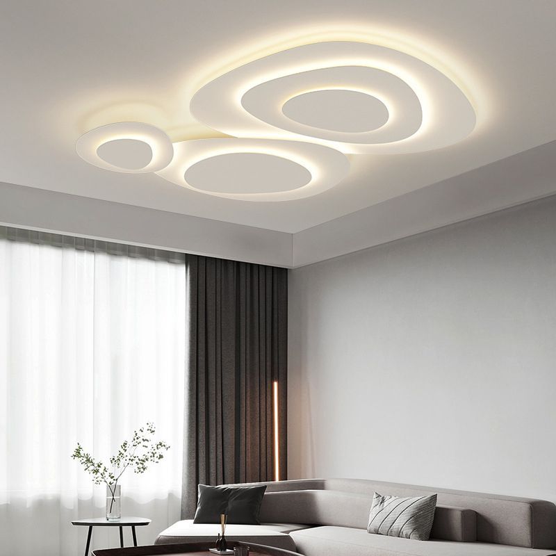Arisha Lámpara de Techo de Metal Moderno LED Blanco Empotrable Dormitorio