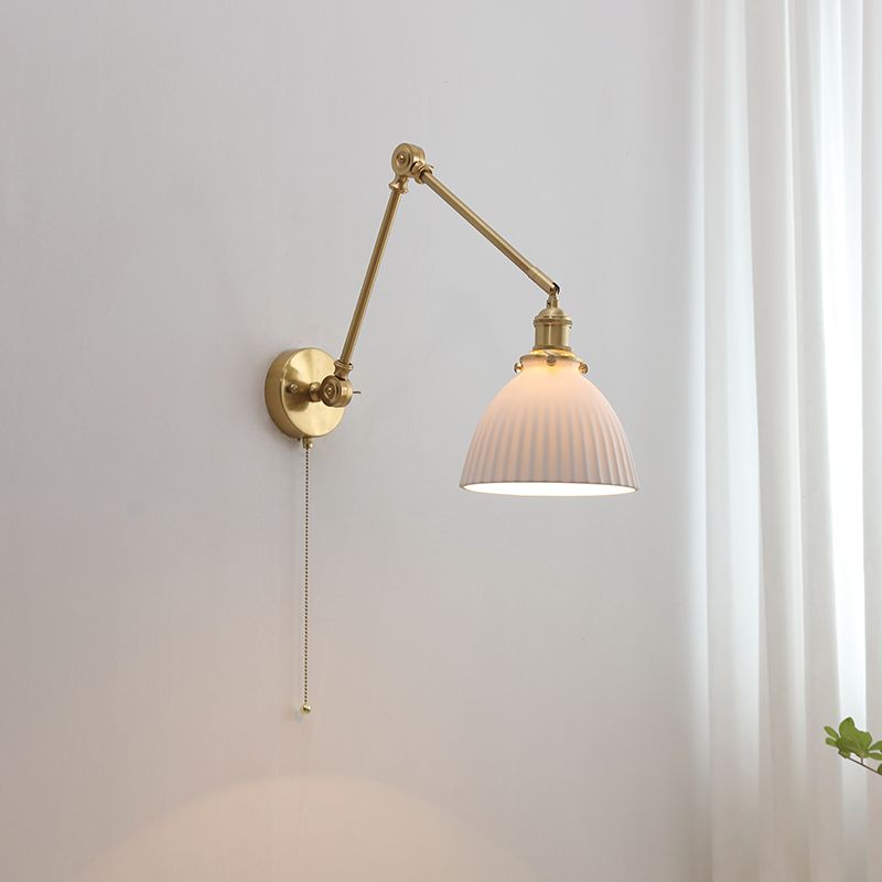 Arisha Lámpara de Pared Moderna Tipo Tambor Ajustable