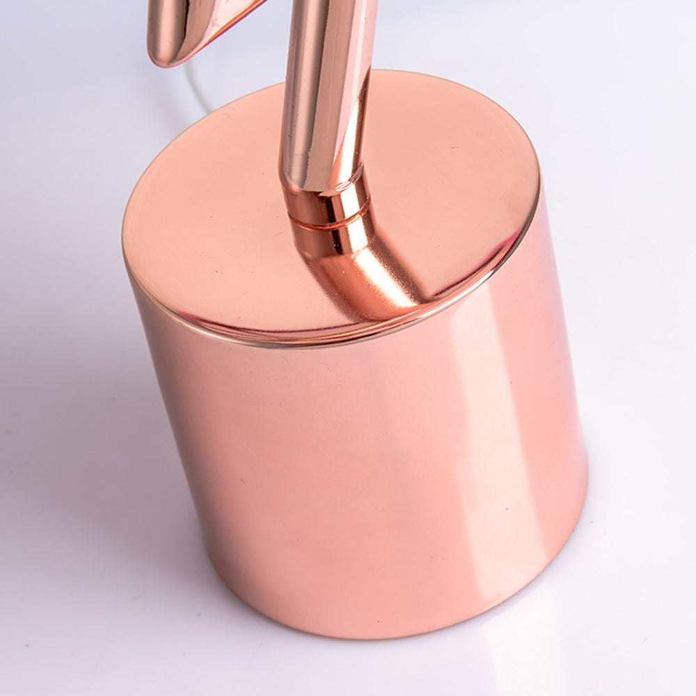 Valentina Seta Multicolor Moderna Vidrio/Metal Lámpara de Mesa Verde