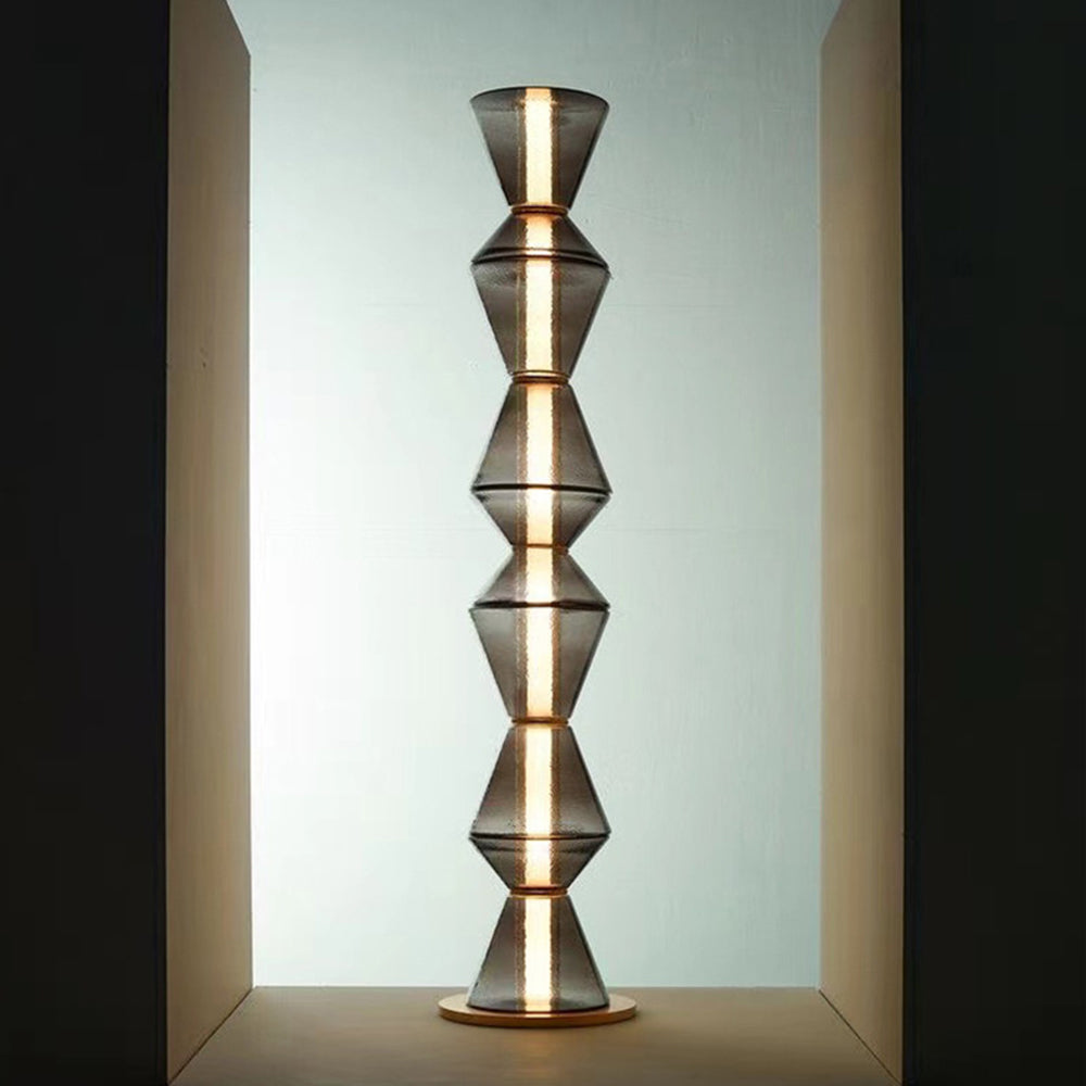 Mira Moderna Metal/Vidrio Diseño Lámpara Colgante/Lámpara de Pie/Mesa Negra