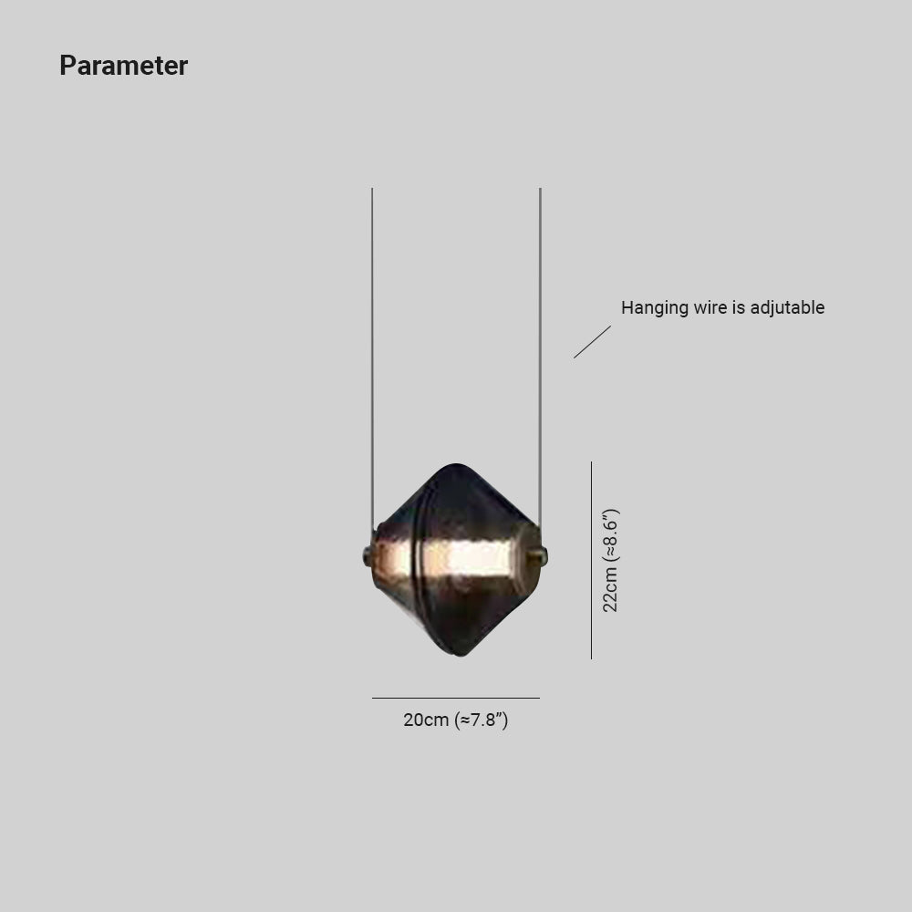 Mira Moderna Metal/Vidrio Diseño Lámpara Colgante/Lámpara de Pie/Mesa Negra