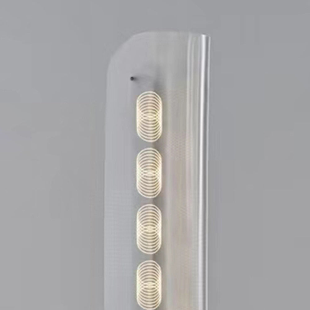Mira Moderna Diseño Metal/Acrílico Lámpara de Pie
