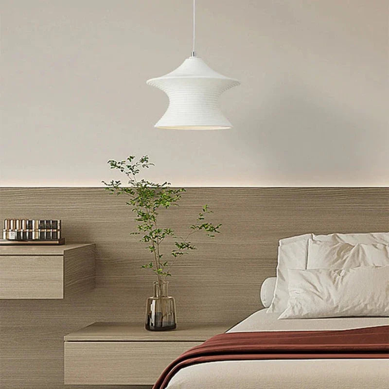 Valentina Minimalista Arte Lámpara Colgante Resina Dormitorio